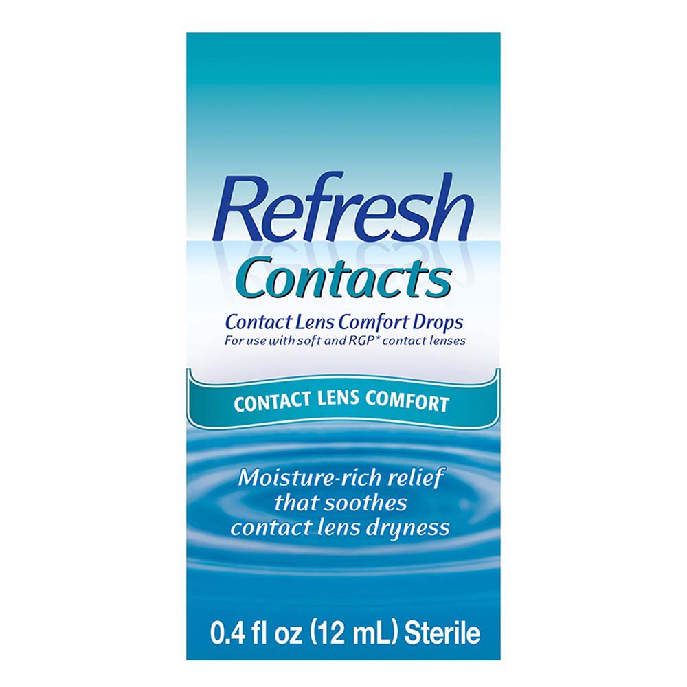 Refresh Contacts, Contact Lens Comfort Drops Shop Eye Drops
