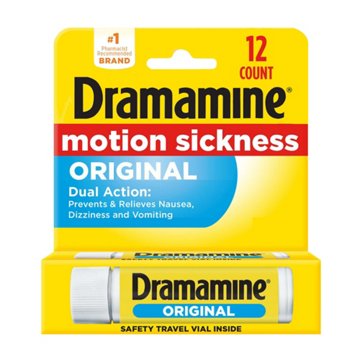 Dramamine Motion Sickness Relief, 12 ct