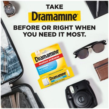 Dramamine Motion Sickness Relief, 12 ct