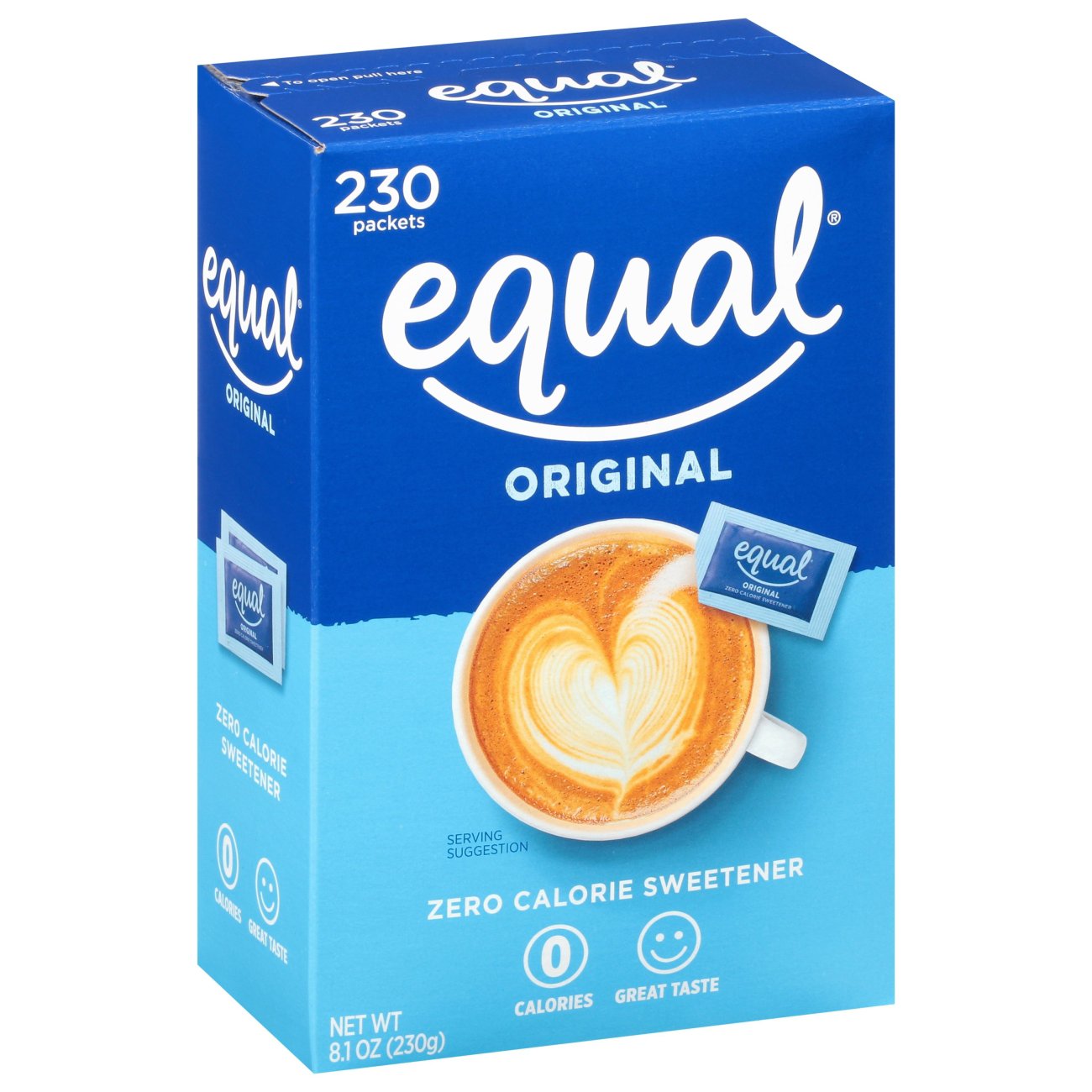 Equal 0 Calorie Classic Sweetener Packets Shop Sugar Substitutes at HEB