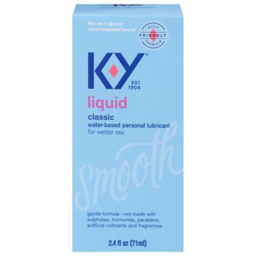 K-Y Liquid Classic Lubricant, 2.4 oz