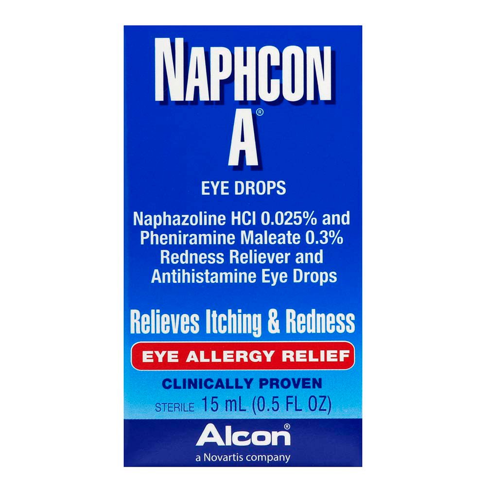 NaphconA Allergy Relief Eye Drops Shop Eye Drops & Lubricants at HEB