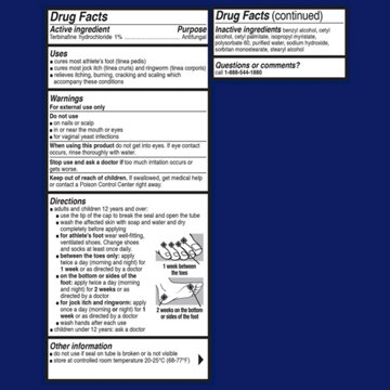 Lamisil Prescription Strength Athlete's Foot Antifungal Cream, 1 oz