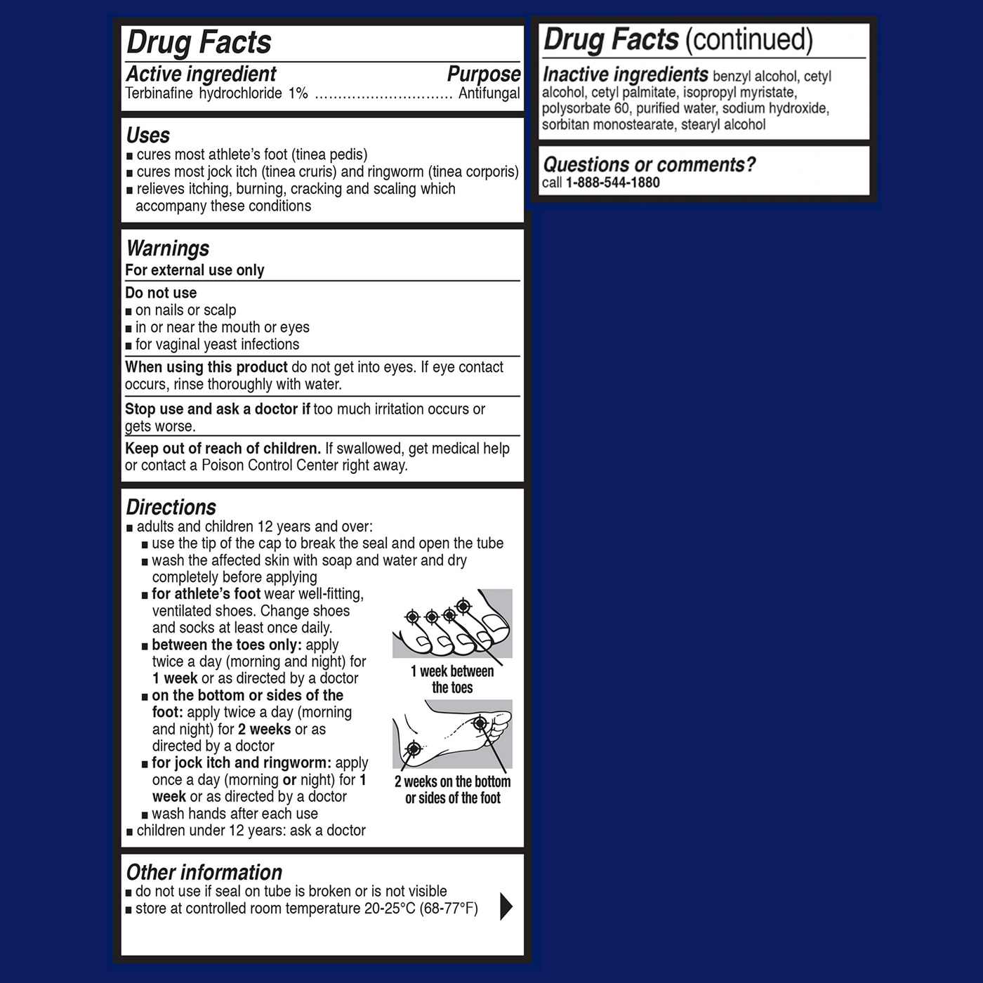 Lamisil Prescription Strength Athletes Foot Antifungal Cream; image 3 of 7