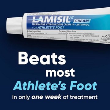 Lamisil Athlete’s Foot Treatment, Antifungal Cream, 30 g