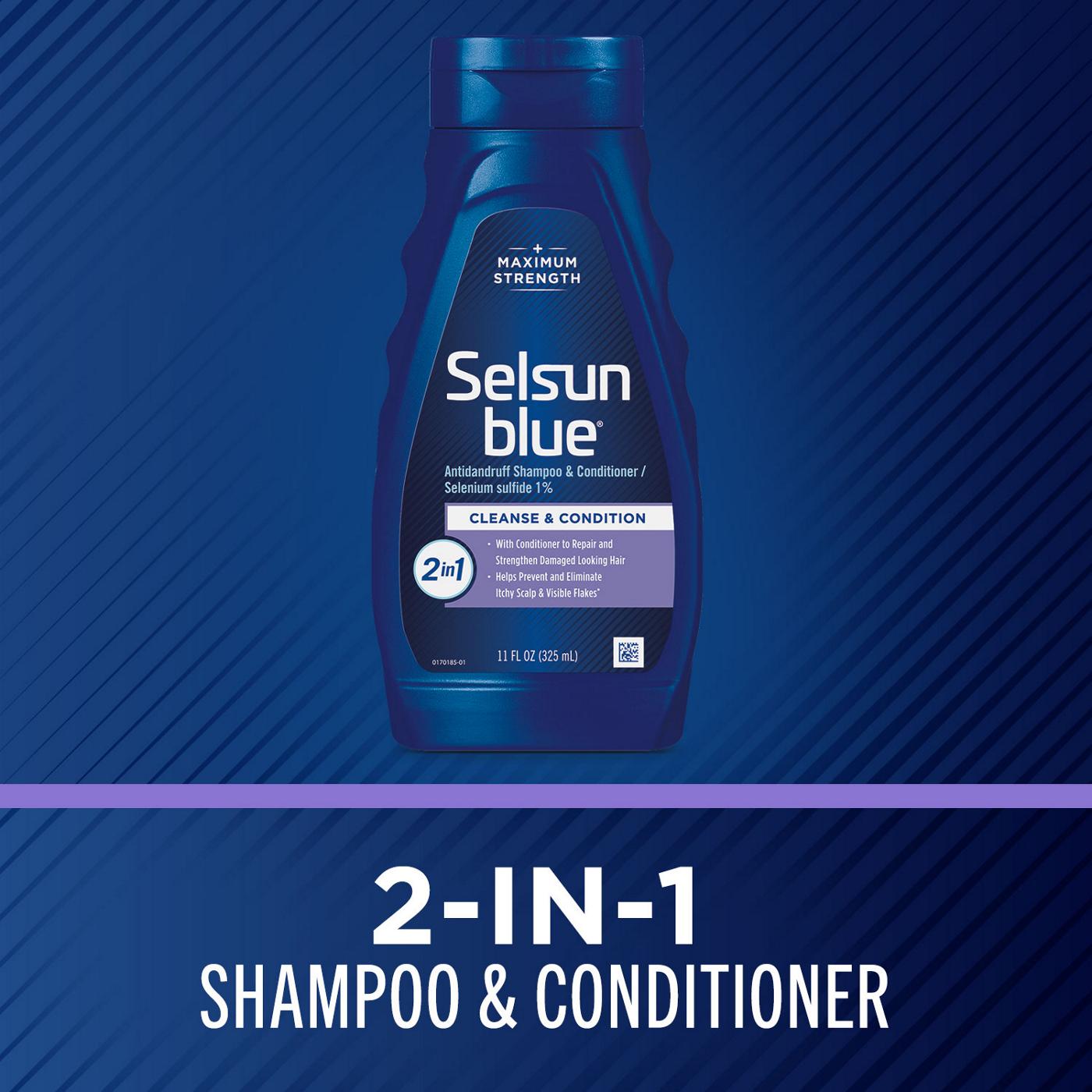 Selsun Blue 2-in-1 Dandruff Shampoo / Conditioner Shop & Scalp Treatments at H-E-B
