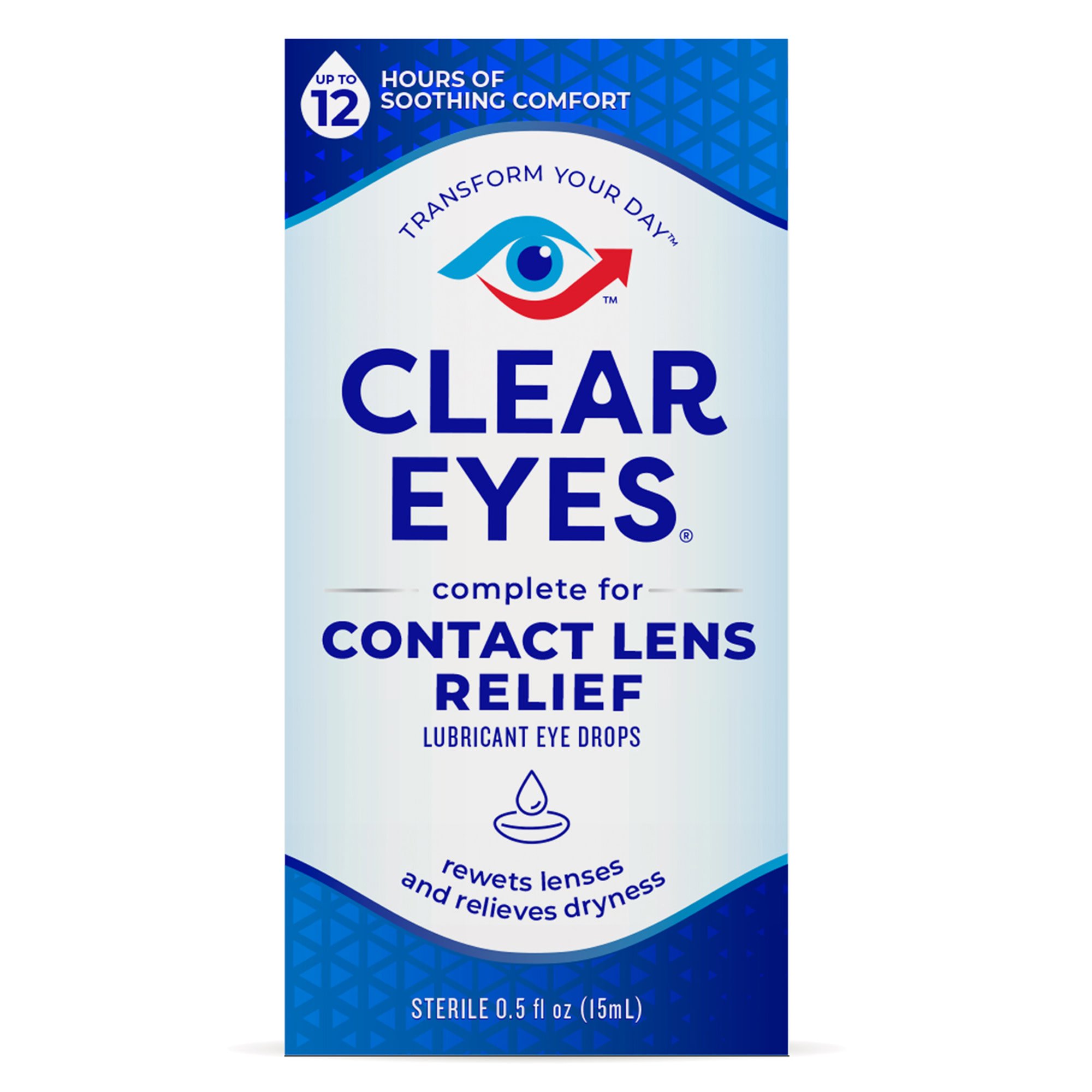 Clear Eyes Contact Lens Relief Lubricant Eye Drops Shop Eye drops