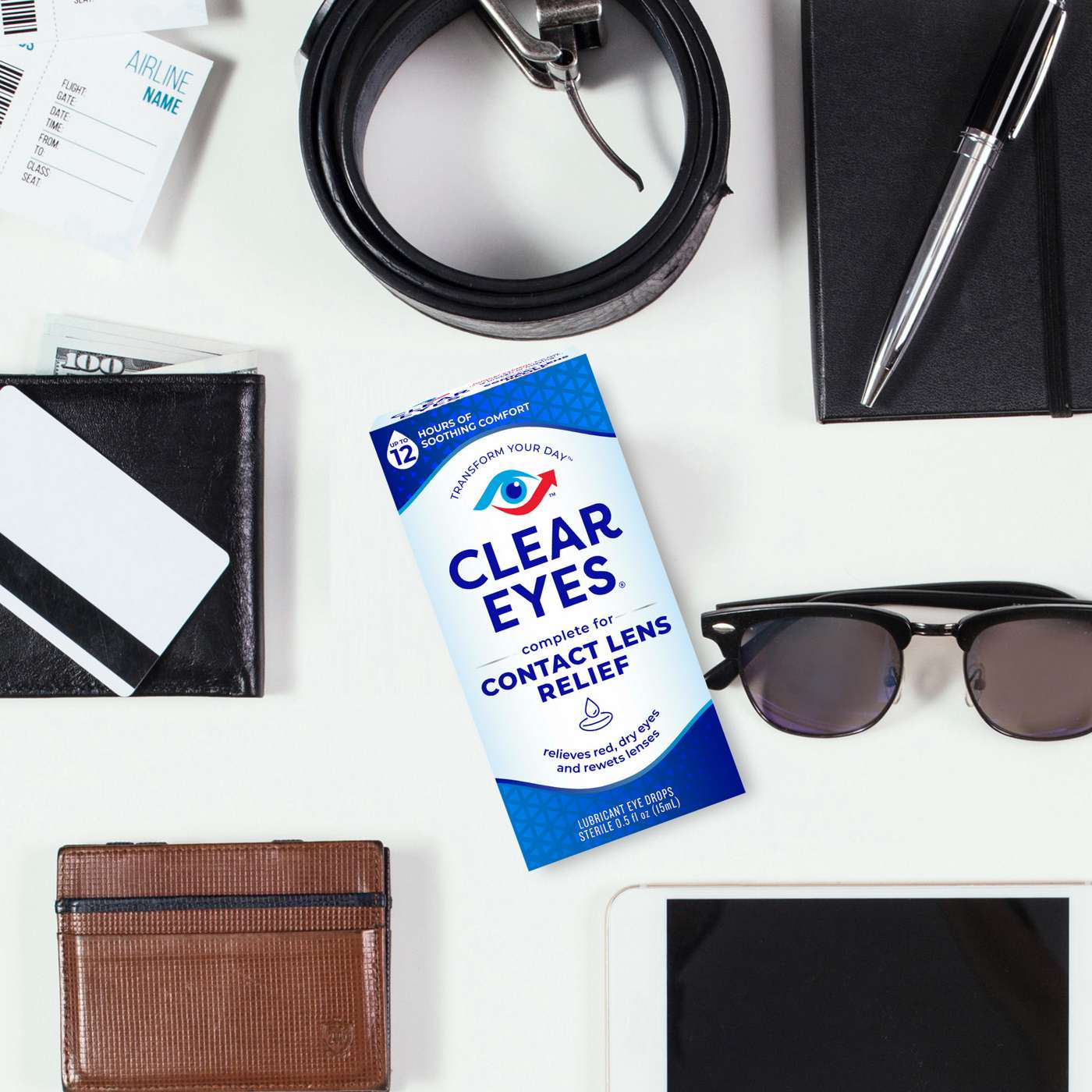 Clear Eyes Contact Lens Relief Lubricant Eye Drops Shop Eye drops