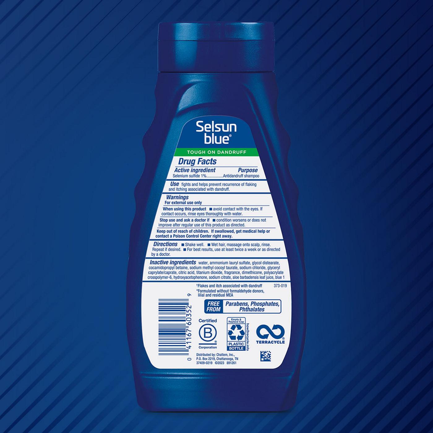 Selsun Blue Moisturizing Antidandruff Shampoo; image 3 of 9