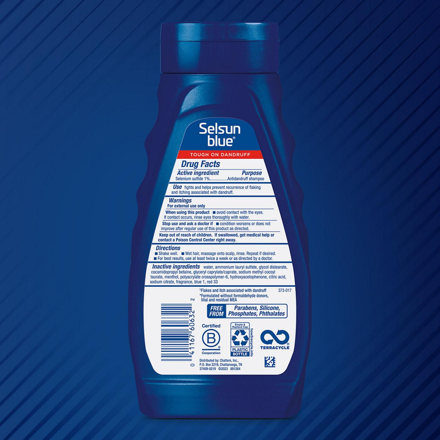 Selsun Blue Medicated Antidandruff Shampoo; image 2 of 9