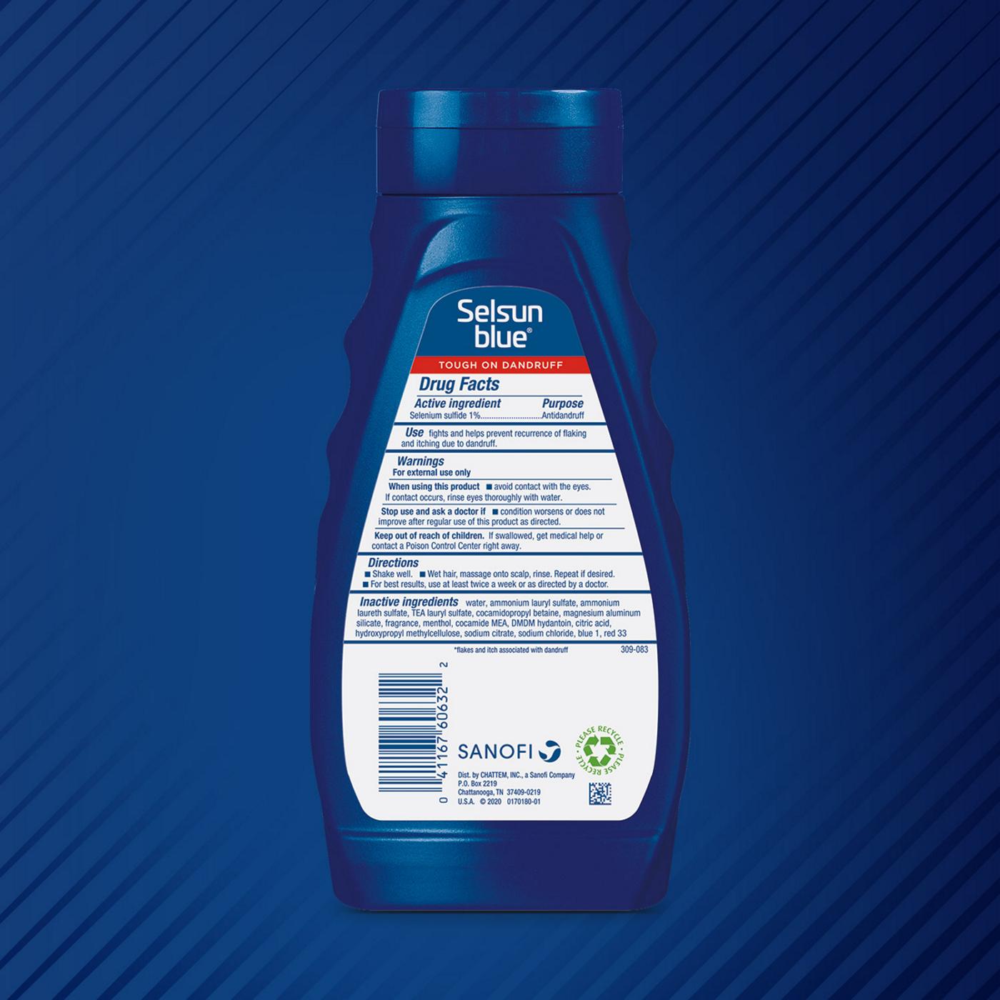 Selsun Blue Medicated Antidandruff Shampoo; image 4 of 6