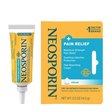 Neosporin Pain Relief Dual Action First Aid Antibiotic Cream