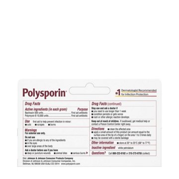 Polysporin First Aid Antibiotic Ointment, 0.5 oz