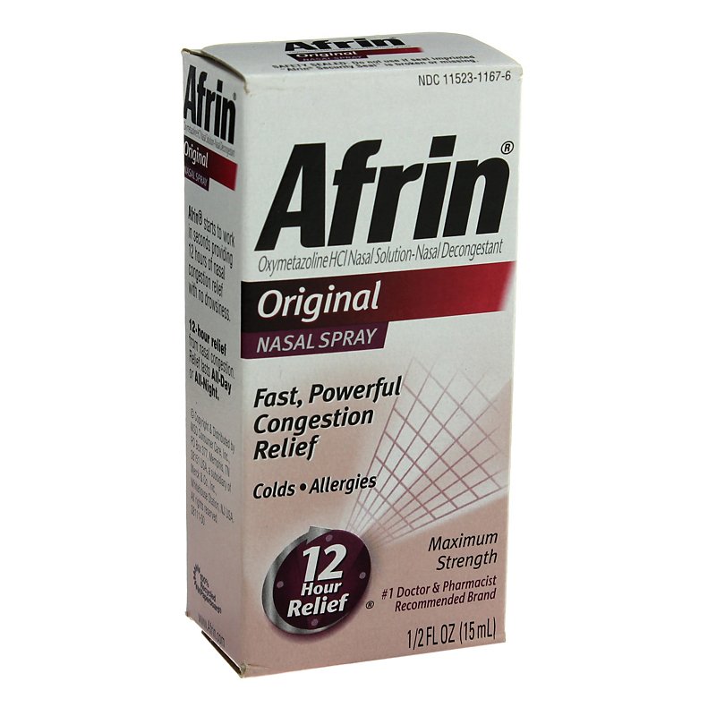 Understanding the Ingredients in Afrin Nasal Spray