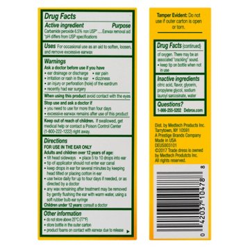 Debrox Earwax Removal Aid, .5 oz