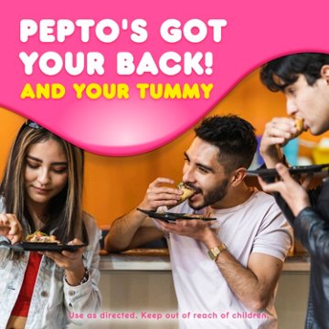 Pepto-Bismol Liquid for Nausea, Heartburn, Indigestion, Upset Stomach, & Diarrhea - 5 Symptom Fast Relief, Original Flavor