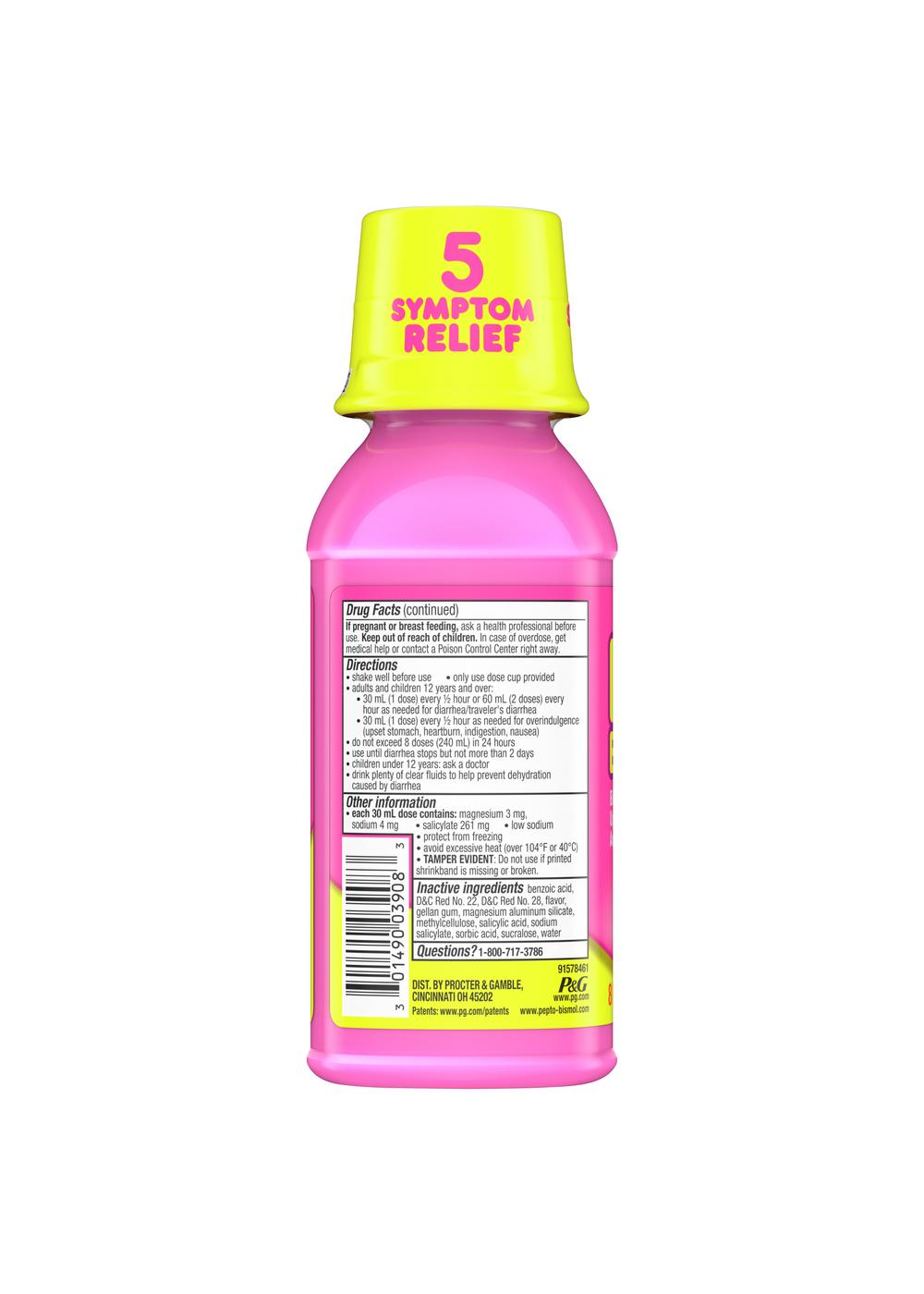 Pepto Bismol Original Liquid; image 7 of 8