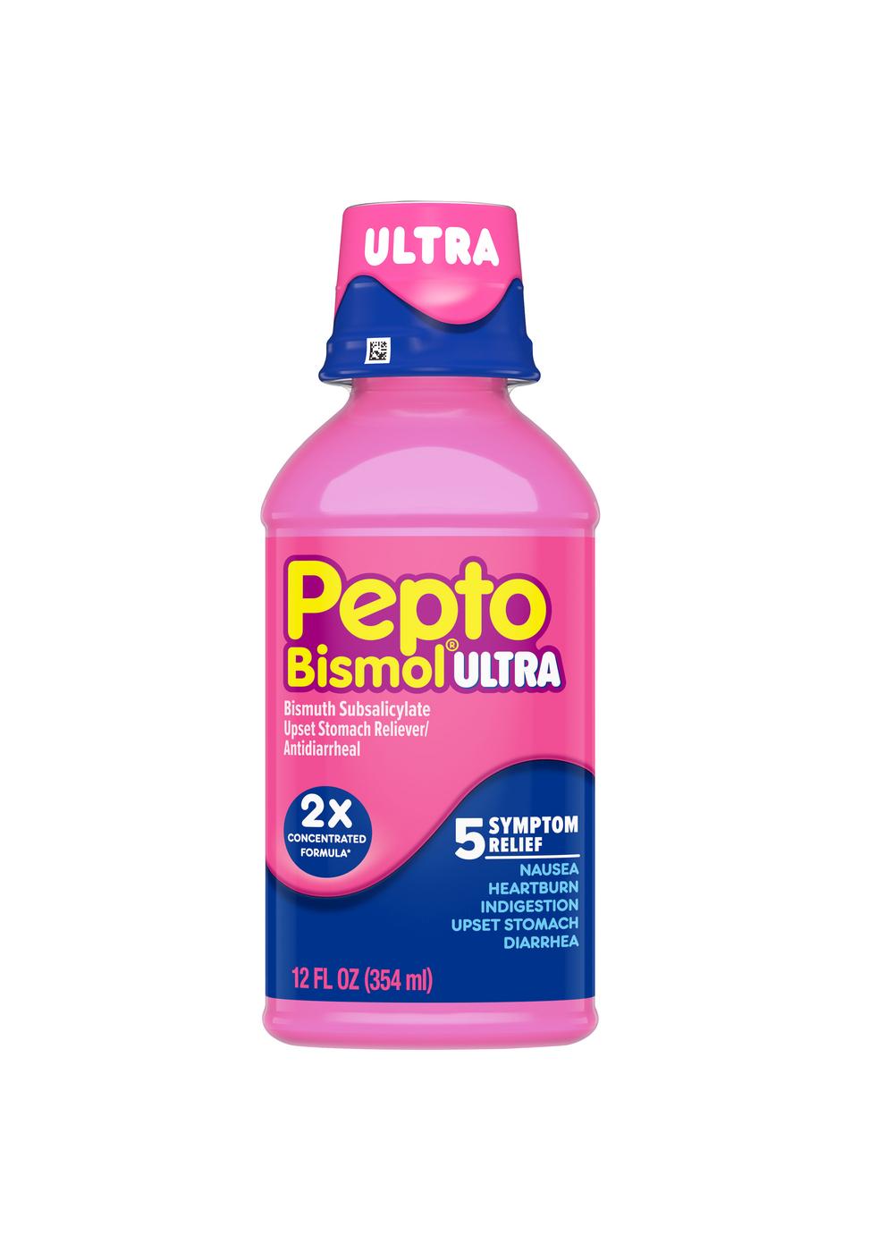 Pepto Bismol Ultra Liquid; image 1 of 9