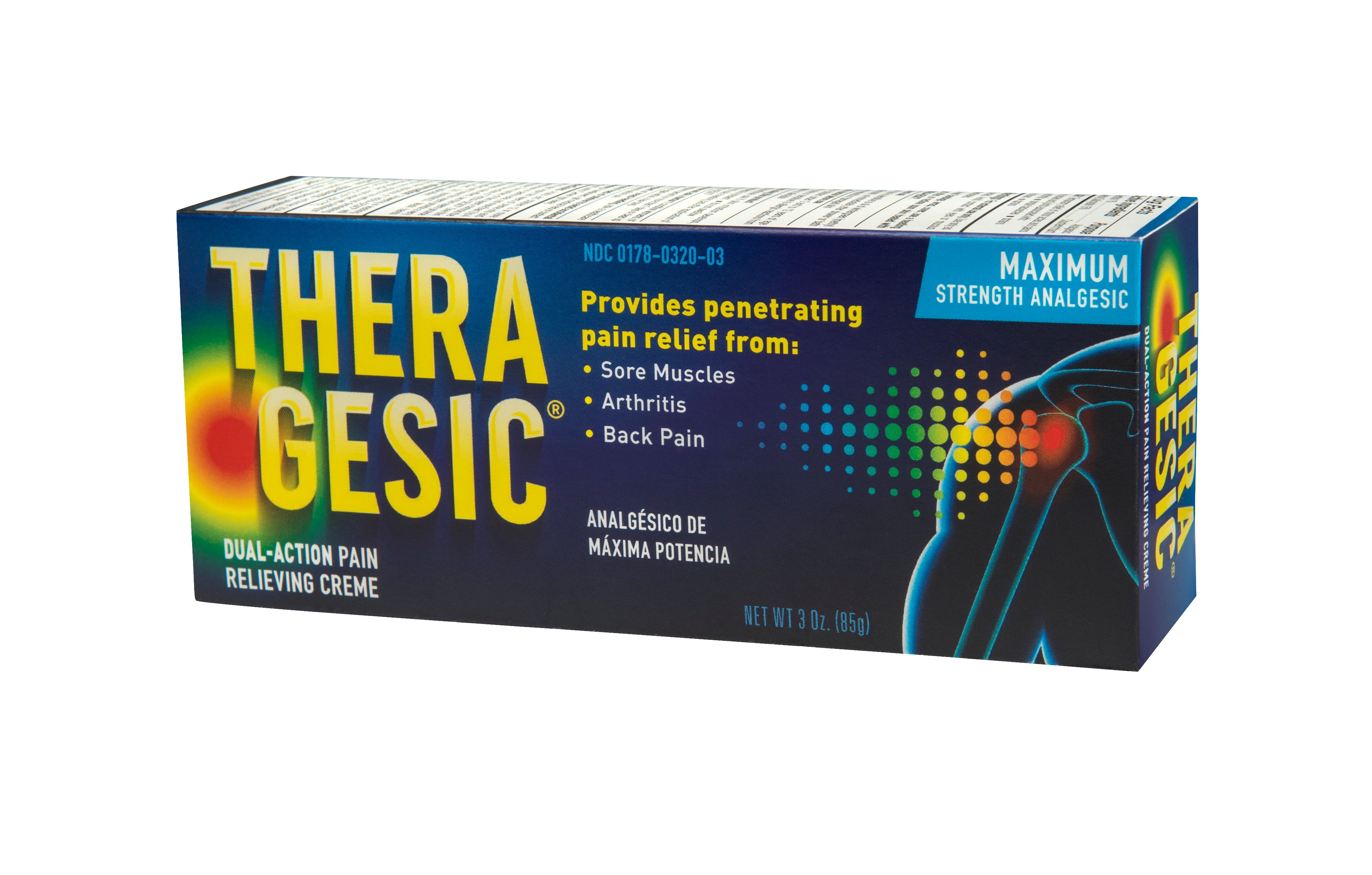 TheraGesic Extra Strength Topical Therapeutic Analgesic Creme Shop