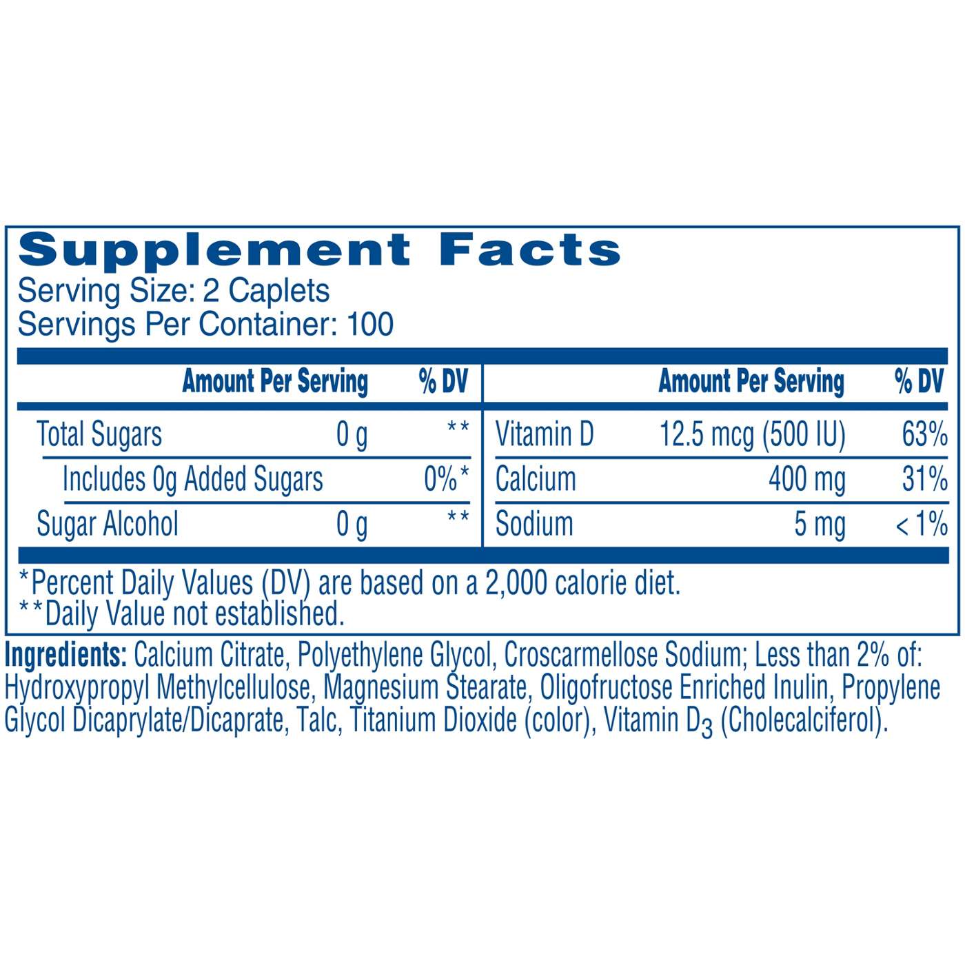 Citracal Calcium Citrate  + D3 Petites Coated Tablets; image 2 of 5