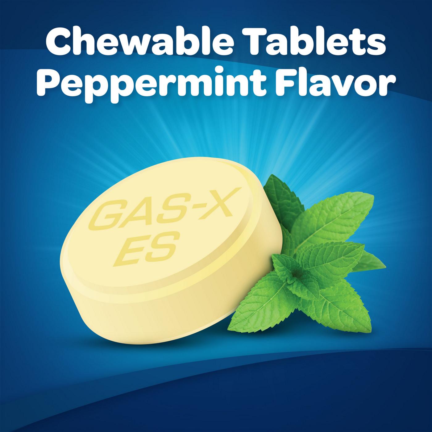 Gas-X Extra Strength Gas Relief Chewable Tablets - Peppermint Creme; image 2 of 7