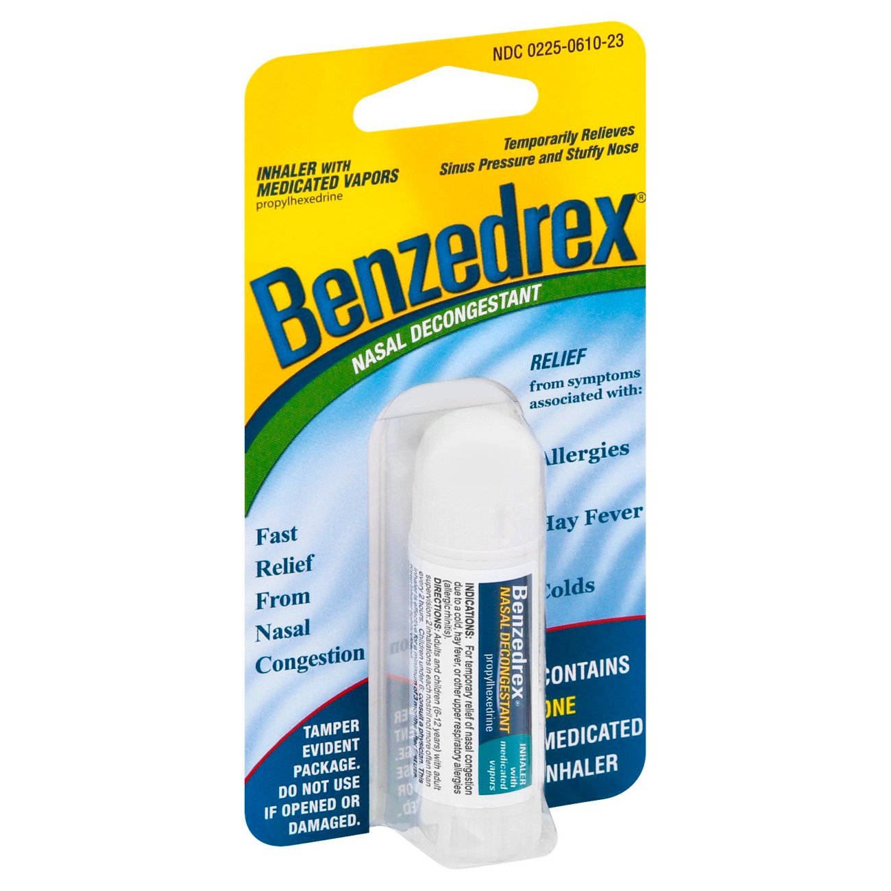 Benzedrex Nasal Decongestant Inhaler Shop Sinus & allergy at HEB