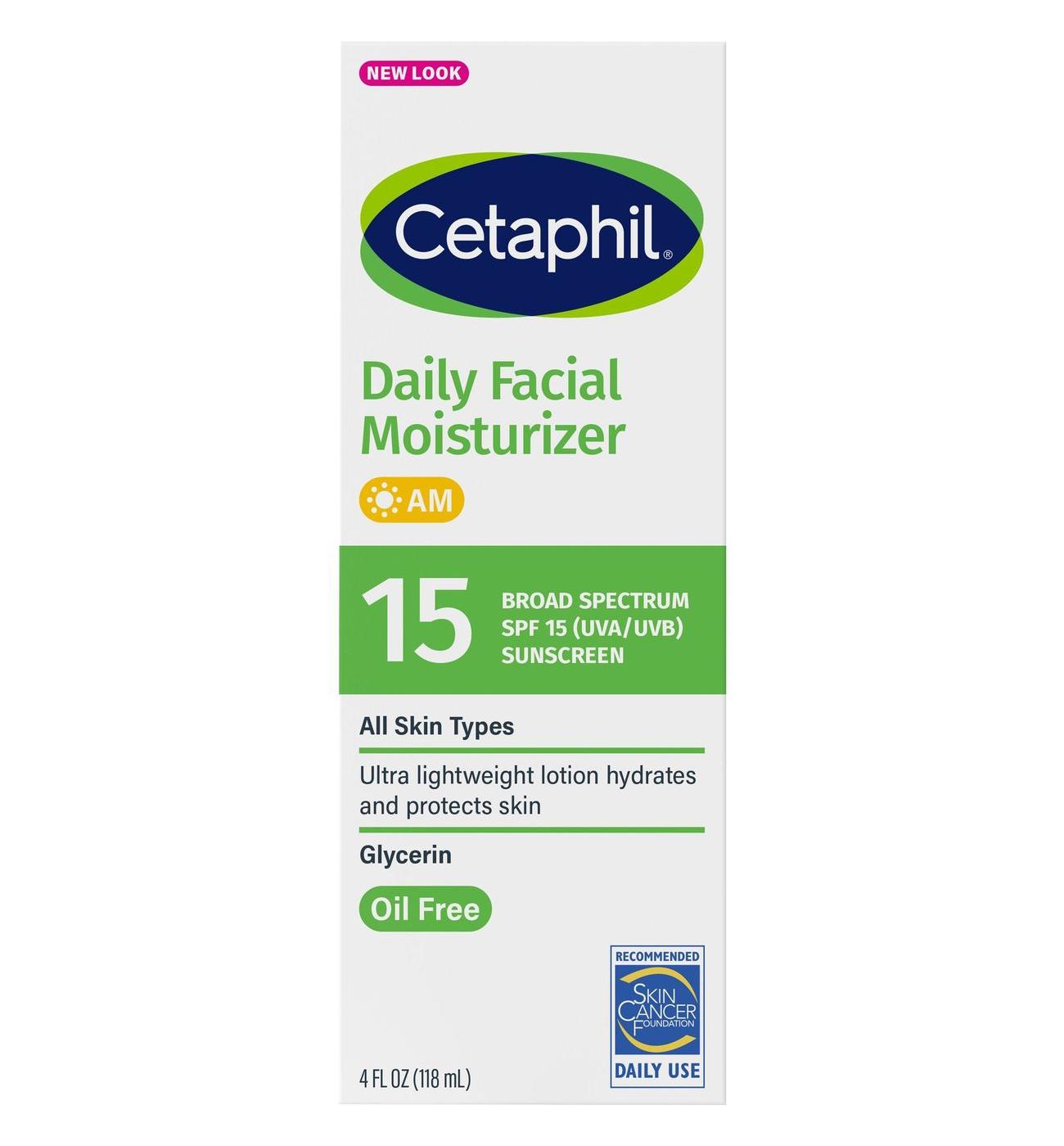 Cetaphil Daily Facial Moisturizer SPF 15; image 1 of 4