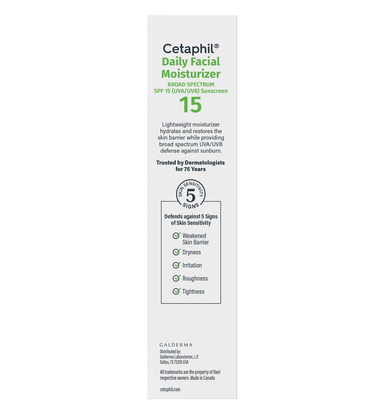 Cetaphil Daily Facial Moisturizer SPF 15; image 4 of 4
