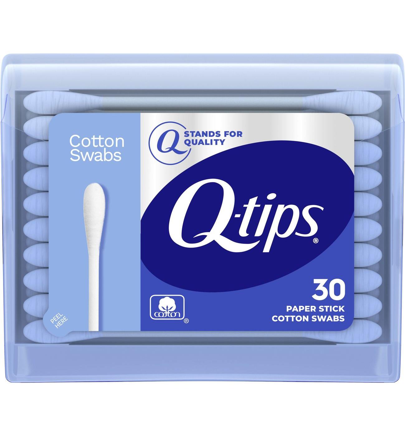 Q-tips Travel Size Orginal Cotton Swabs; image 1 of 2