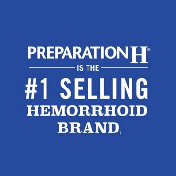 Preparation H Hemorrhoid Cooling Gel with Aloe for Fast Discomfort Relief, 0.9 oz