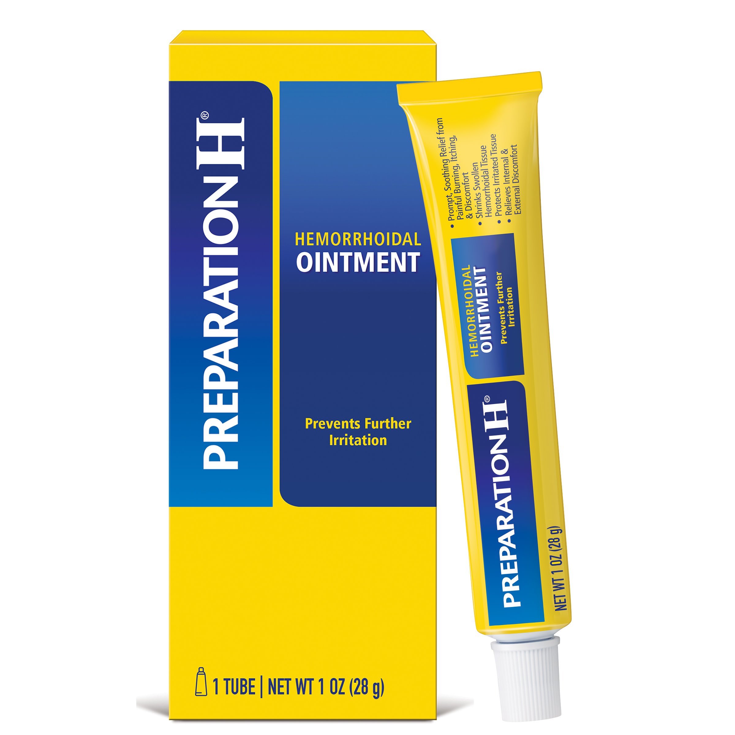 Preparation H Hemorrhoid Ointment, Itching, Burning and ... - H-E-B