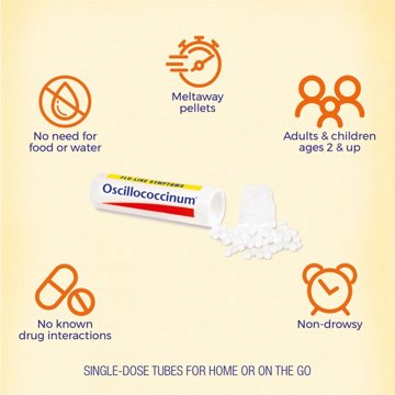 Boiron Oscillococcinum Quick-Dissolving Pellets, 6 ct