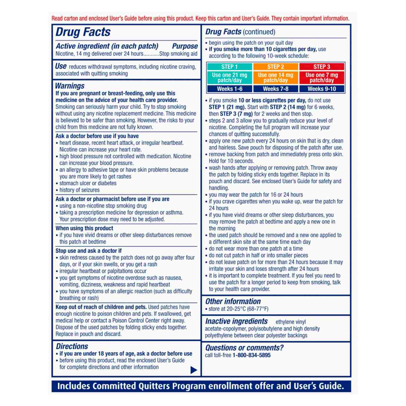 NicoDerm CQ Step 2 Nicotine Patches - 14 mg; image 4 of 8