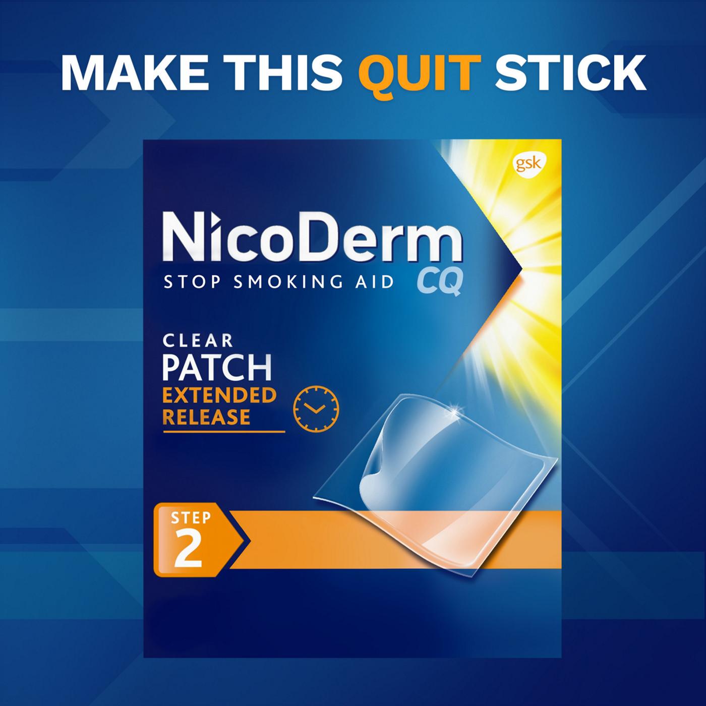 NicoDerm CQ Step 2 Nicotine Patches - 14 mg; image 5 of 8