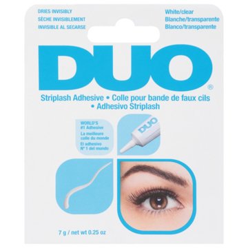 Duo White/Clear Eyelash Adhesive, .25 oz