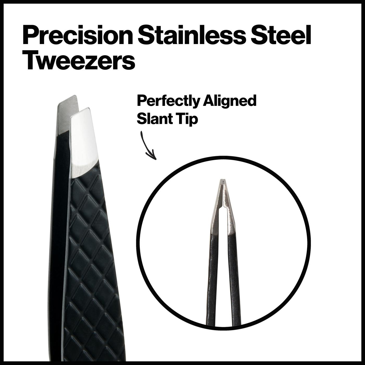 Revlon Stainless Steel Slant Tweezer Shop Makeup tools at HEB
