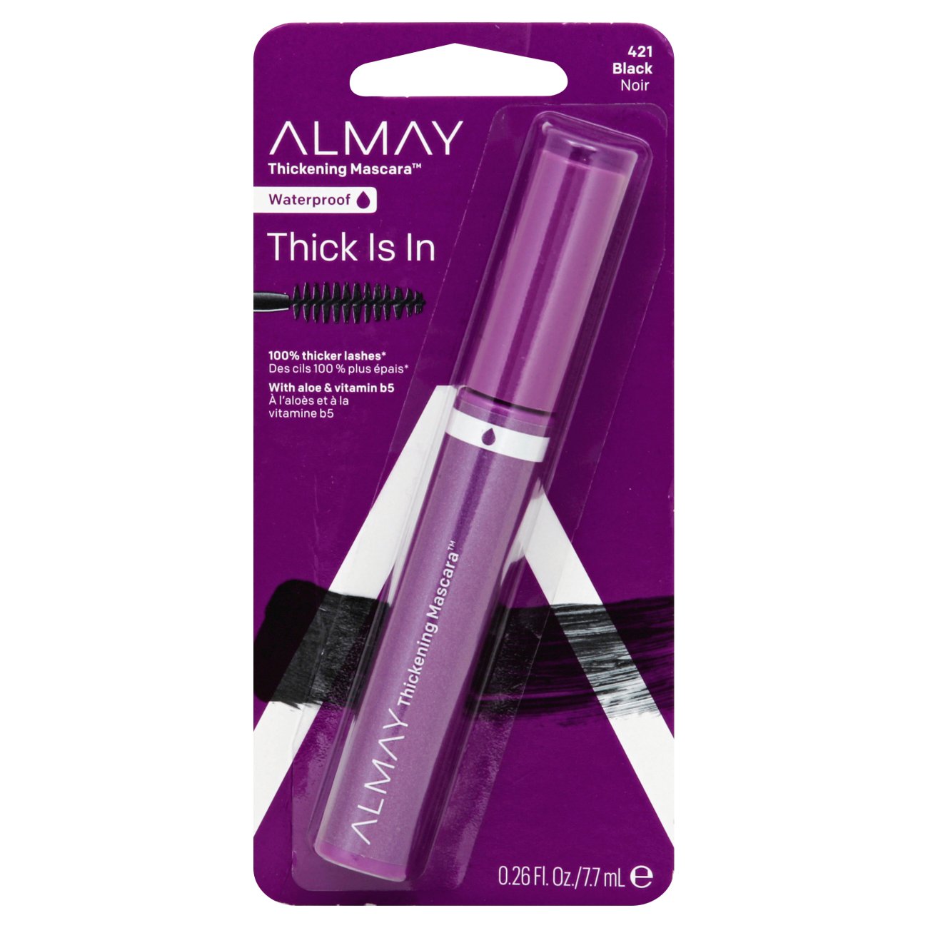 Almay Thickening Mascara Waterproof, Black Shop Eyes at HEB
