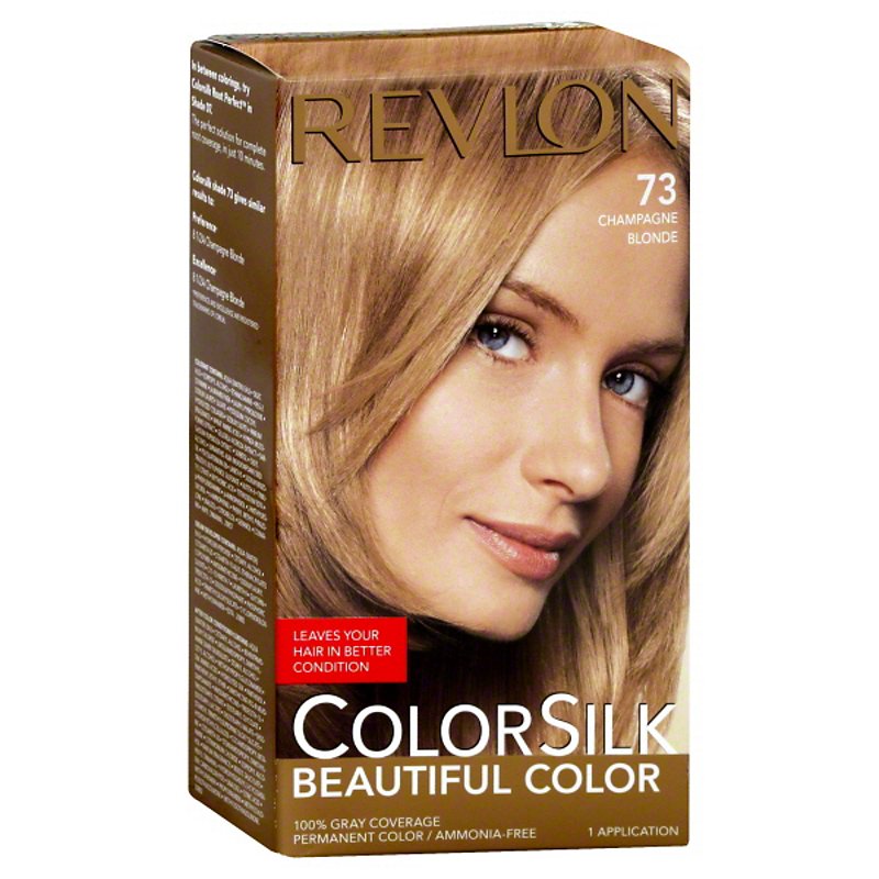 Revlon Colorsilk Beautiful Color 73 Champagne Blonde Permanent Color - Shop  Hair Care at H-E-B