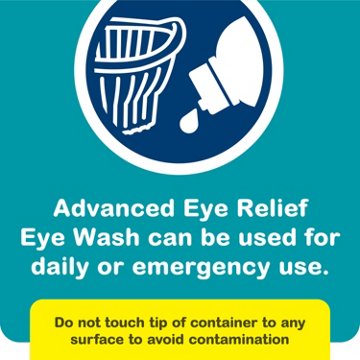 Bausch & Lomb Advanced Eye Relief Wash, 4 oz