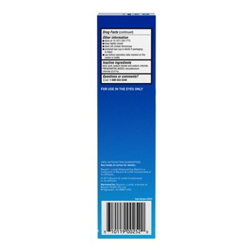 Bausch & Lomb Advanced Eye Relief Wash, 4 oz
