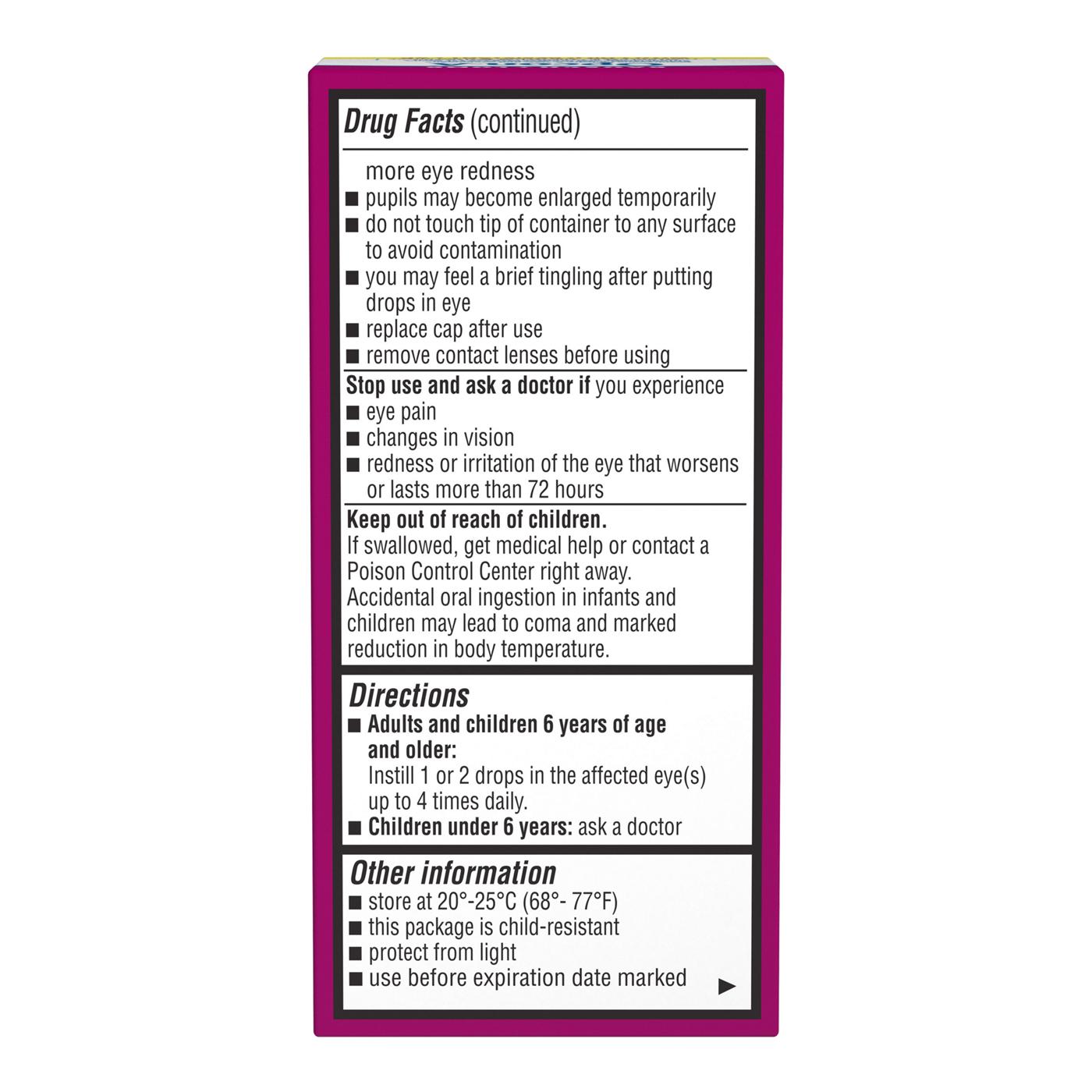 Bausch & Lomb Opcon-A Eye Allergy Relief Drops; image 3 of 5