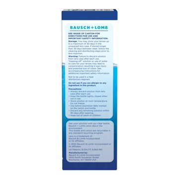 Bausch & Lomb renu Advanced Multi-Purpose Solution, 4 oz