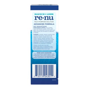 Bausch & Lomb renu Advanced Multi-Purpose Solution, 4 oz