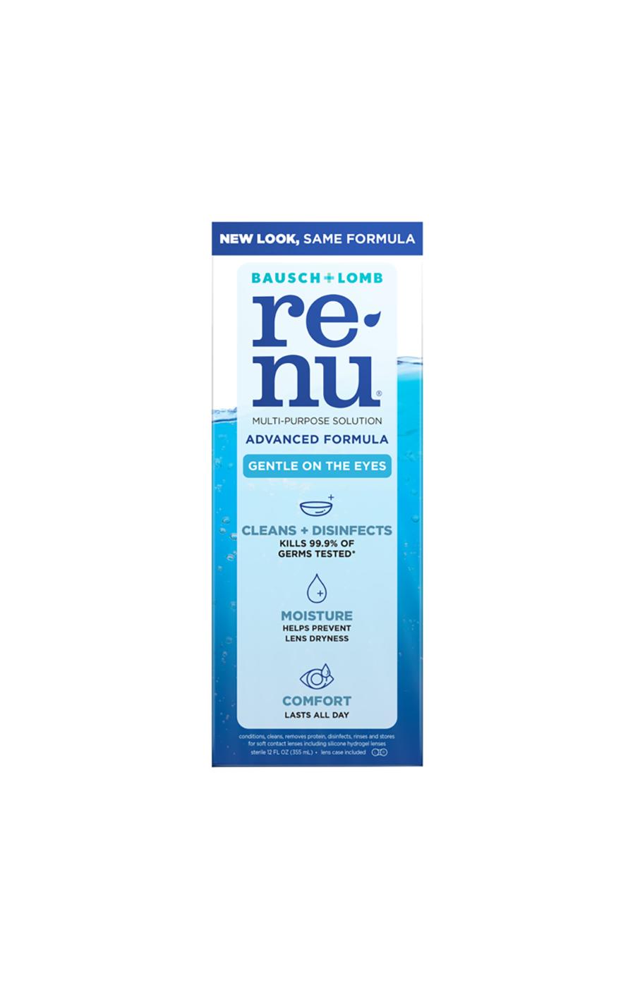 Bausch & Lomb renu Advanced Multi-Purpose Solution; image 1 of 6