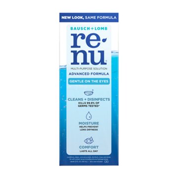 Bausch & Lomb renu Advanced Multi-Purpose Solution, 12 oz