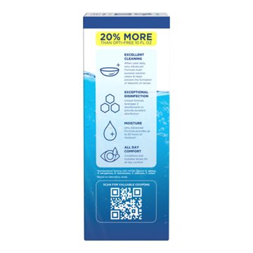 Bausch & Lomb renu Advanced Multi-Purpose Solution, 12 oz