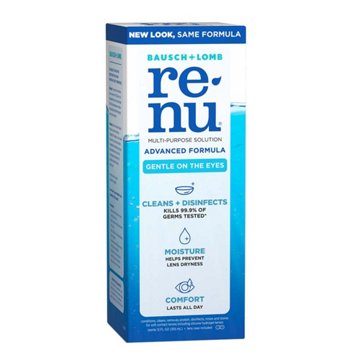 Bausch & Lomb renu Advanced Multi-Purpose Solution, 12 oz