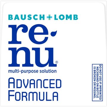 Bausch & Lomb renu Advanced Multi-Purpose Solution, 12 oz