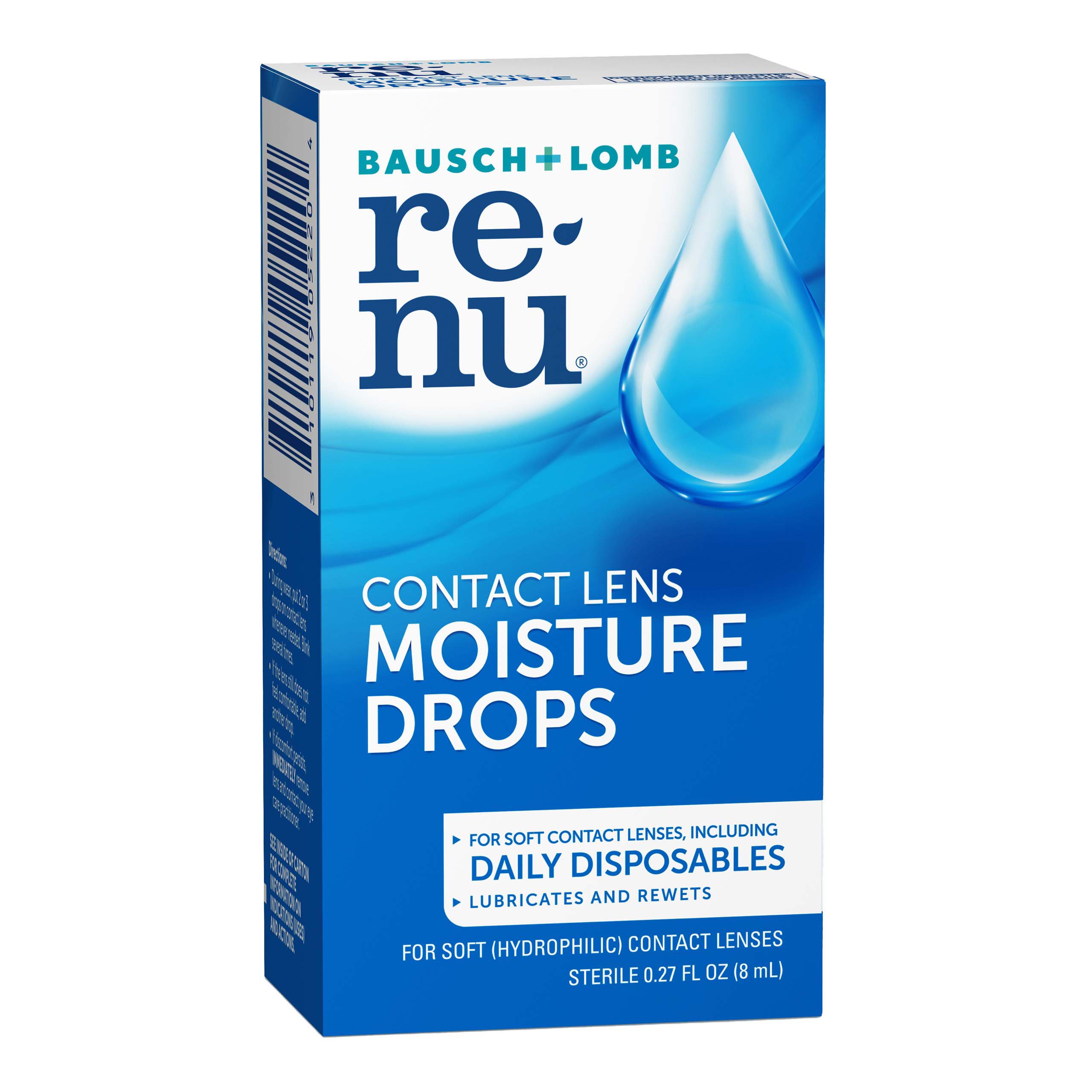 Bausch & Lomb renu MultiPlus Lubricating & Rewetting Drops Shop Eye