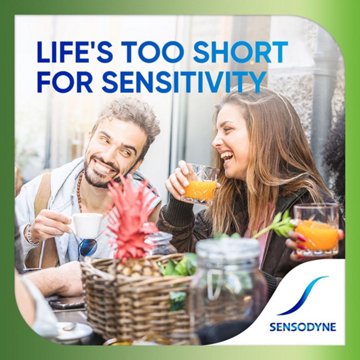 Sensodyne Fresh Mint Cavity Prevention and Sensitivity Relief Toothpaste, 4 oz